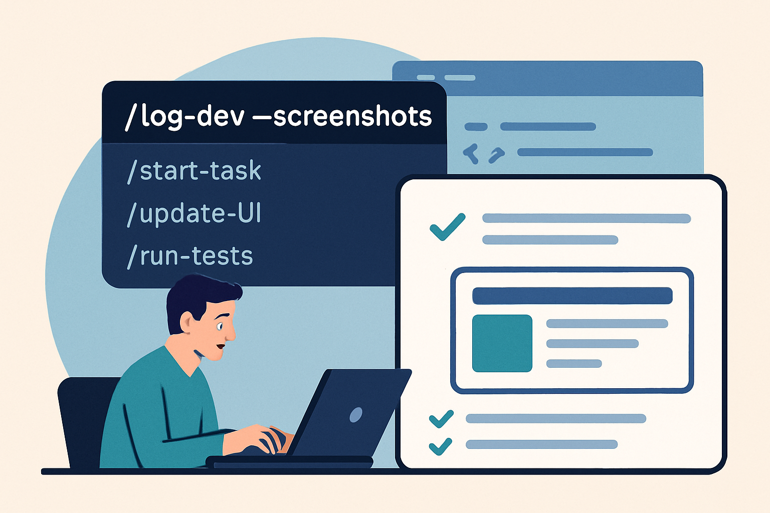 Command-Driven Development Logging with Visual Progress: A Better Way to Track Development with Claude Code